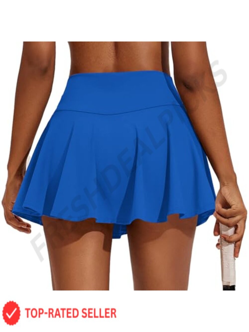 Women's Pleated Tennis Skort with Pockets, Athletic Golf Skirt